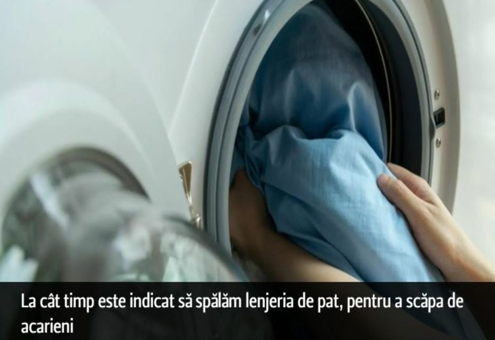 La cât timp este indicat să spălăm lenjeria de pat, pentru a scăpa de acarieni