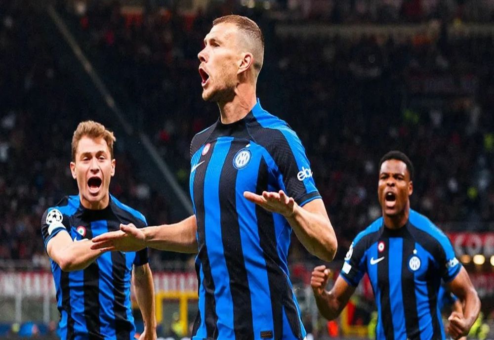 Inter Milano a învins AC Milan, cu 2-0, în turul semifinalelor Ligii Campionilor! Golurile s-au marcat în 4 minute
