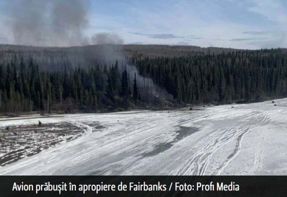 Avion prăbușit în Alaska: nu există supraviețuitori