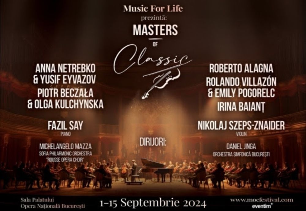 NOI NUME CONFIRMATE LA PRIMA EDIȚIE MASTERS OF CLASSIC
