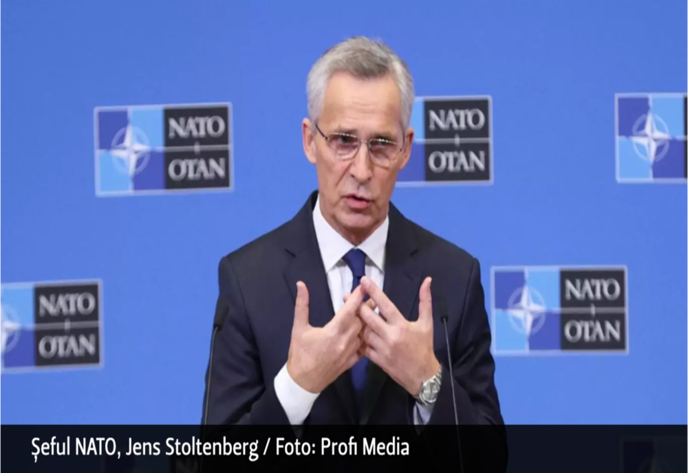 STOLTENBERG CONSIDERĂ CĂ NATO AR FI PUTUT FACE MAI MULT SĂ ÎMPIEDICE INVAZIA RUSIEI ÎN UCRAINA