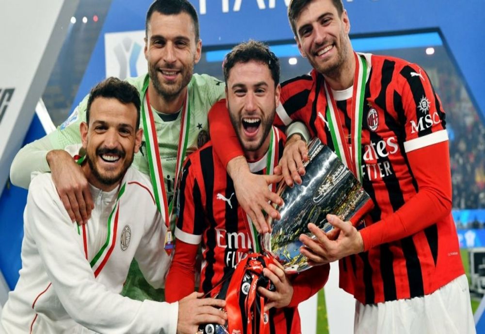 AC MILAN, TRIUMFĂTOARE ÎN FINALA SUPERCUPEI ITALIEI