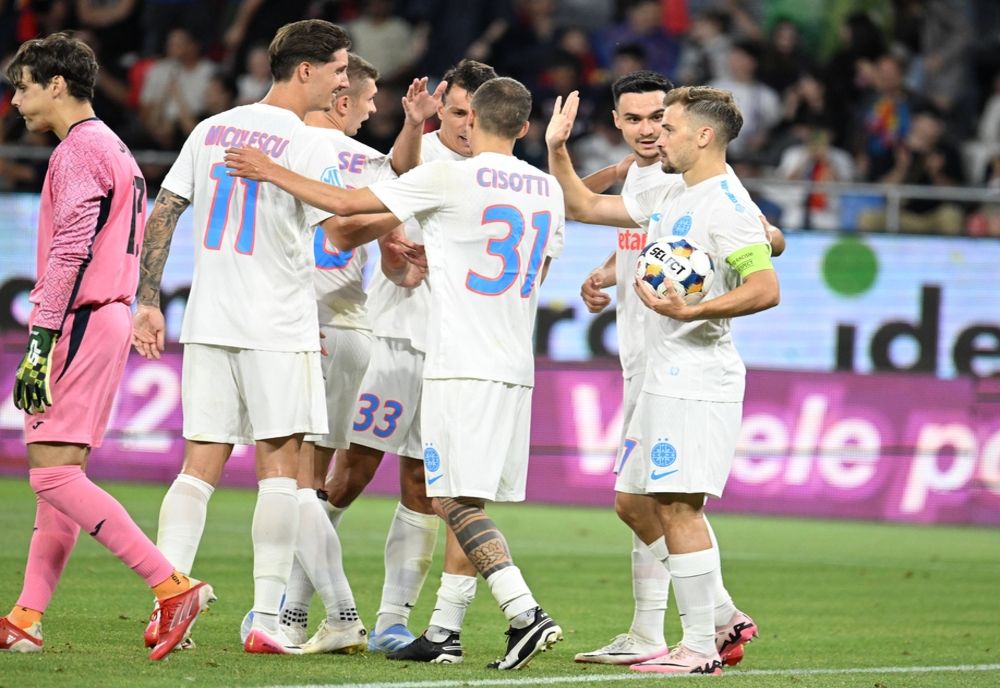 FOTBAL: FCSB A ÎNVINS CAMPIOANA ANDORREI, ÎN PRELIMINARIILE LIGII CAMPIONILOR