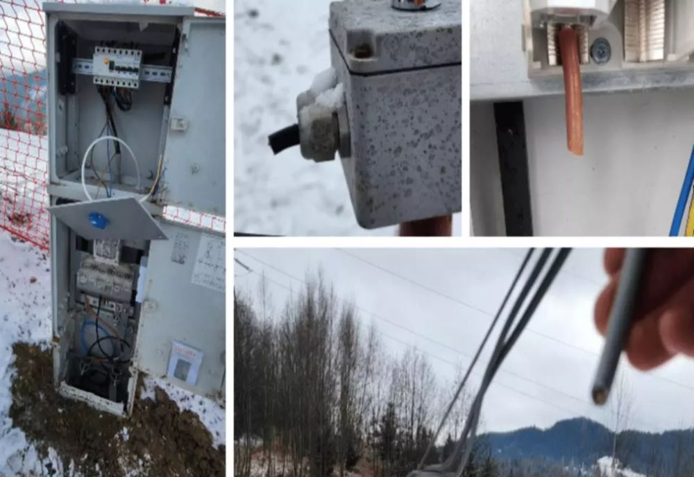 Sabotaj pe o pârtie de schi din Câmpulung