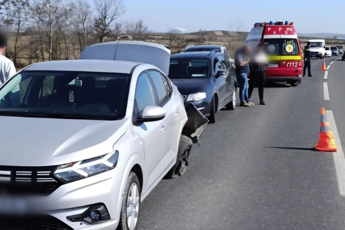 Accident rutier pe centura municipiului Rădăuți