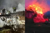 Incendiu devastator în județul Suceava: o casă și mai multe anexe au fost cuprinse de flăcări în miez de noapte