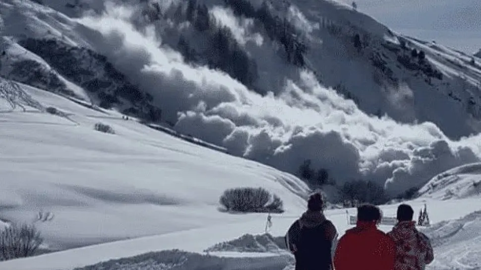 Risc de avalanșe