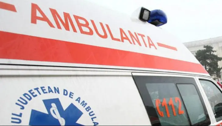 victima a fost transportată la spital