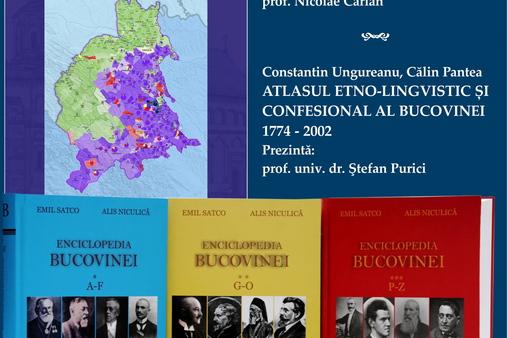 dublă lansare de carte Muzeul de Istorie