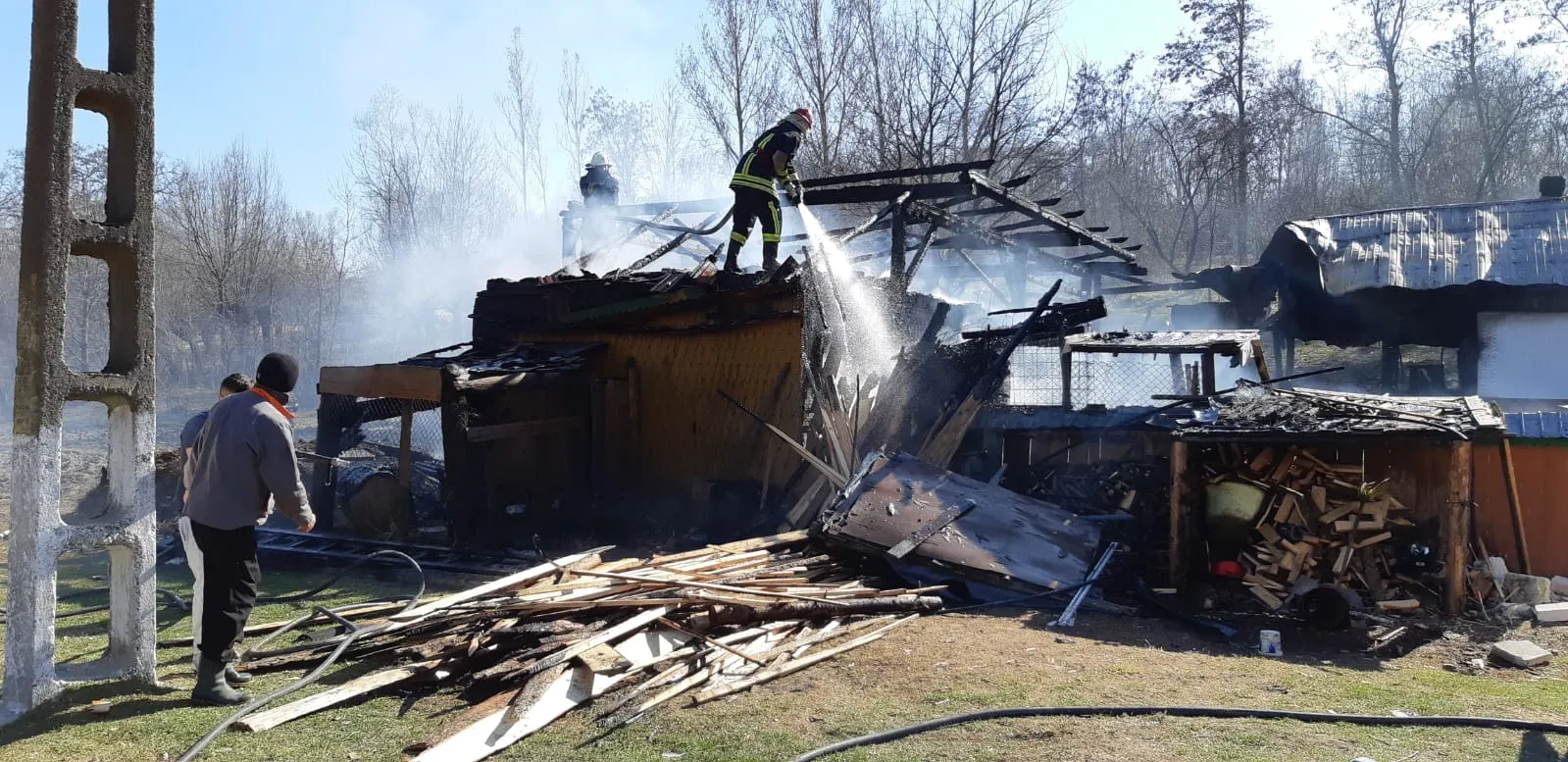 incendiu Iaslovăț