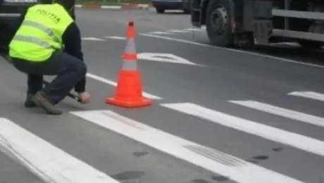 accident trecere pieton