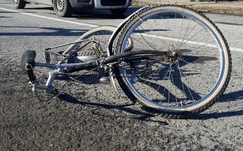 accident bicicletă, foto arhivă
