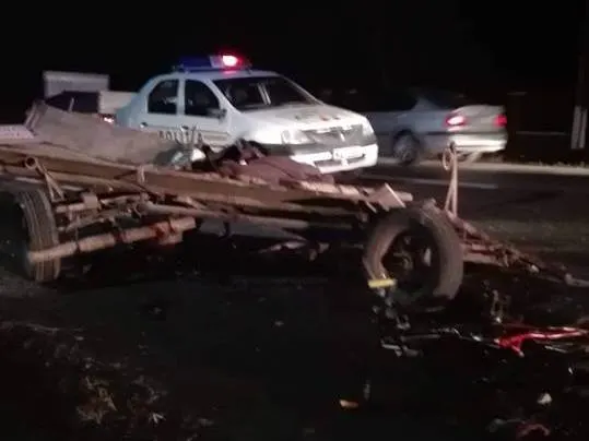 accident căruță, foto arhivă