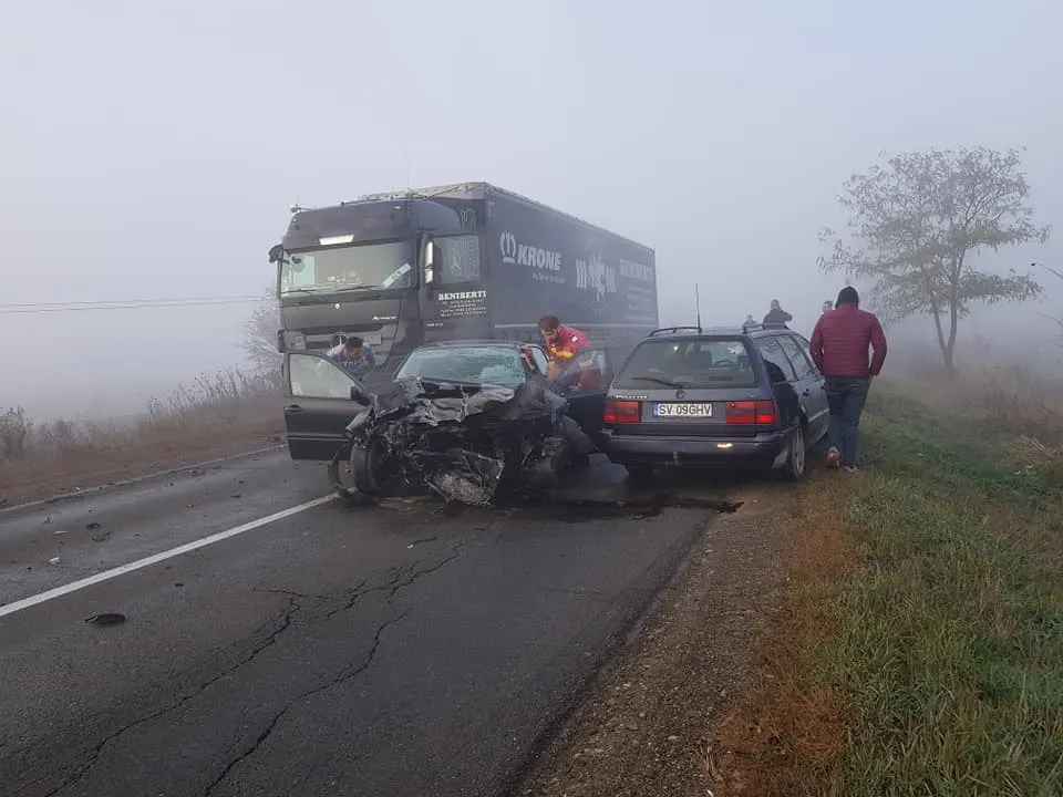 accident Rădăuți, sursă foto Atenție Poliția