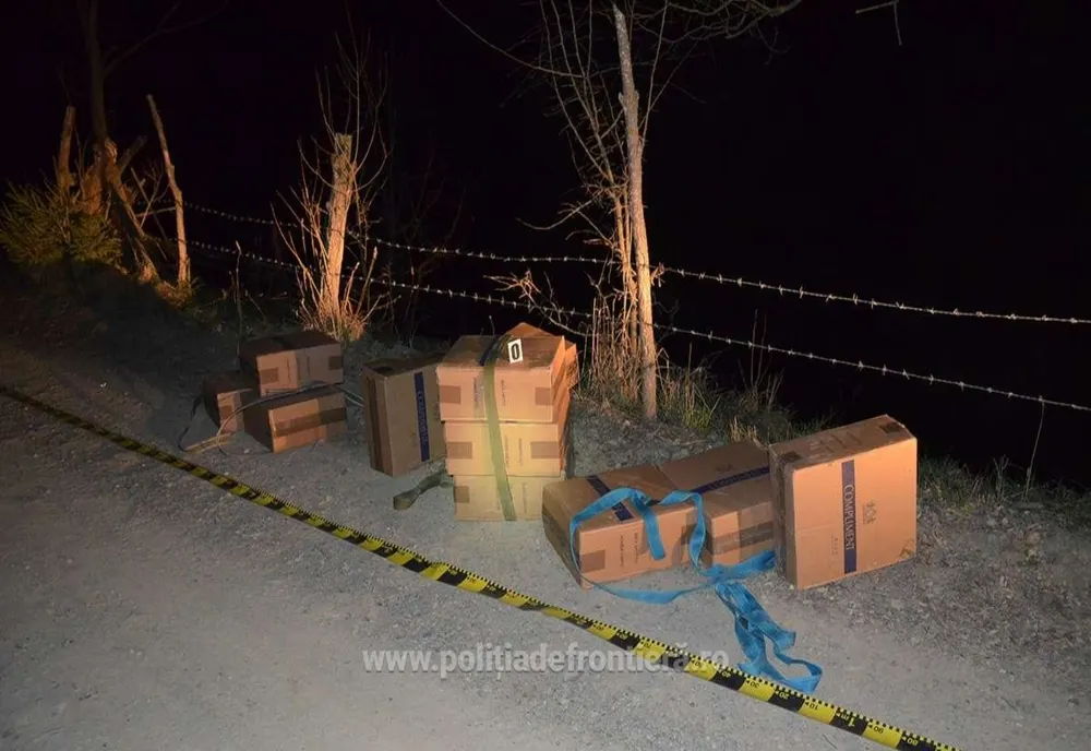 Nouă focuri de armă pentru prinderea unor contrabandiști de țigări VIDEO