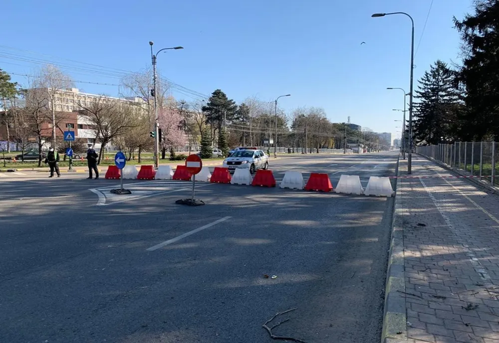 Flutur a solicitat redeschidere traficului în fața Spitalului Județean Suceava