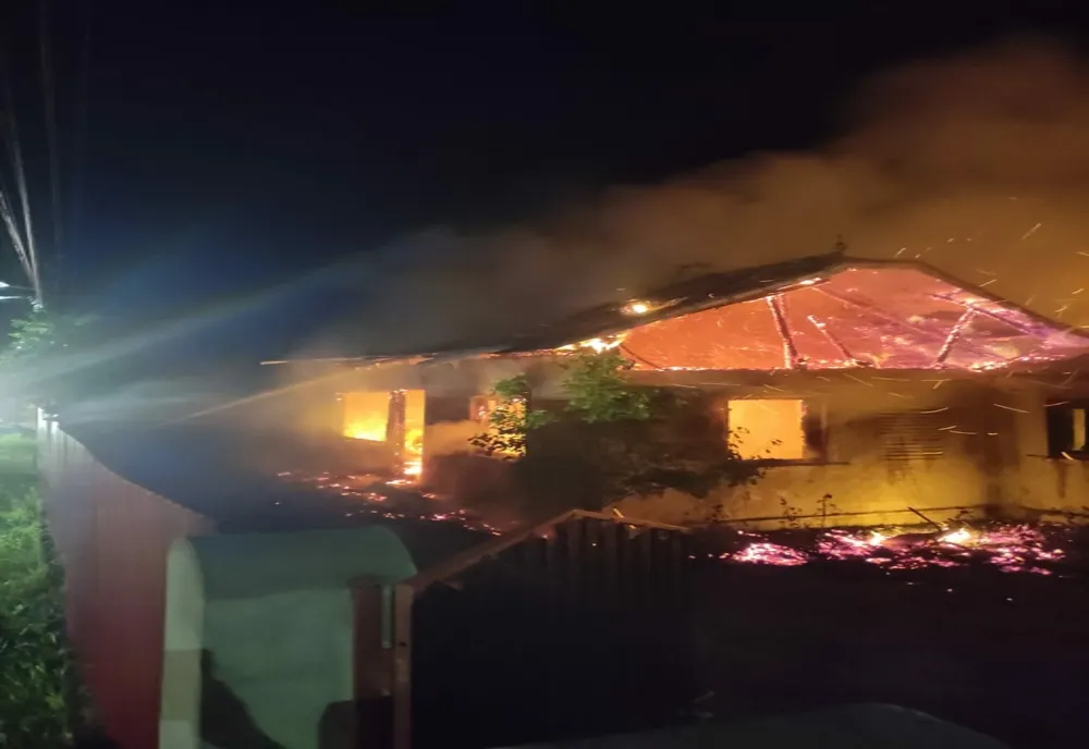 Gospodărie incendiată intenționat la Costișa