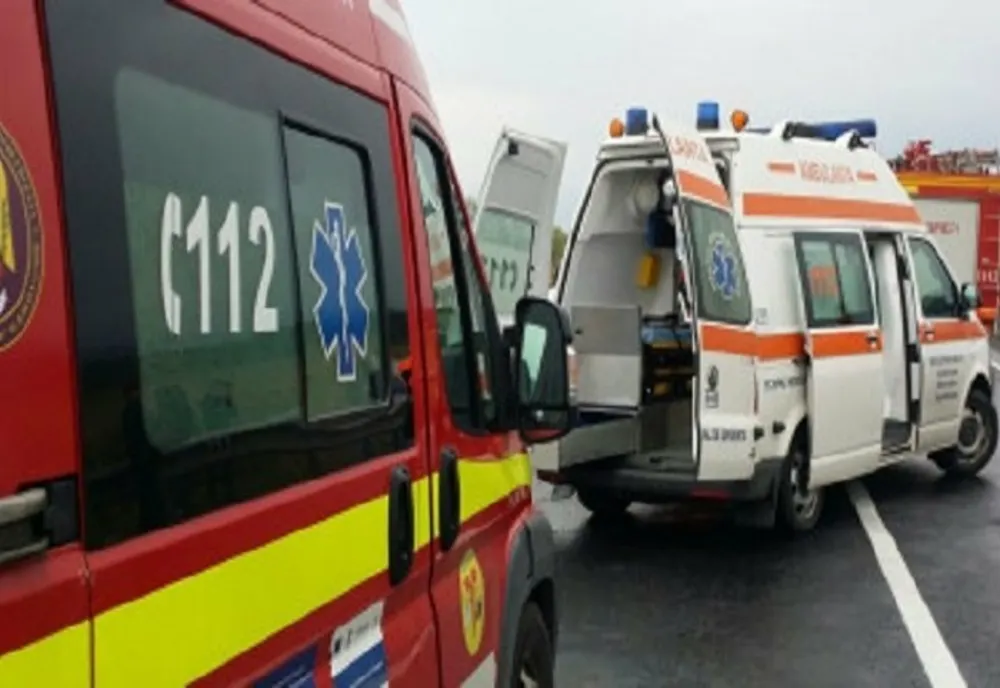 Accident  produs de un șofer fără experiența