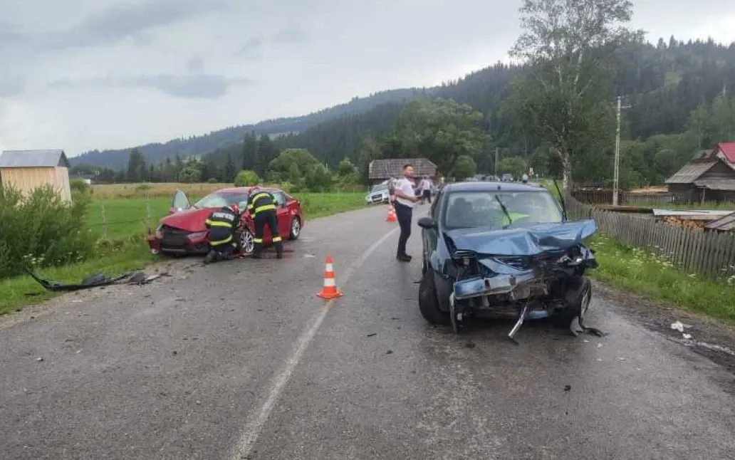 Accident grav în Suceava.