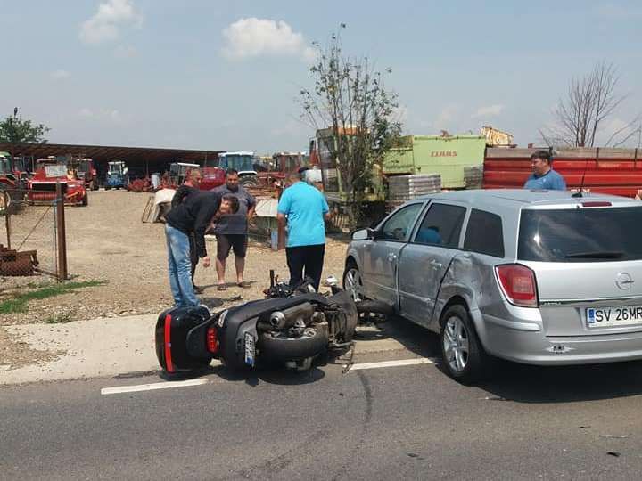 Accident Salcea, sursa foto Facebook