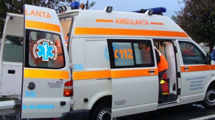 victima a fost transportată la spital