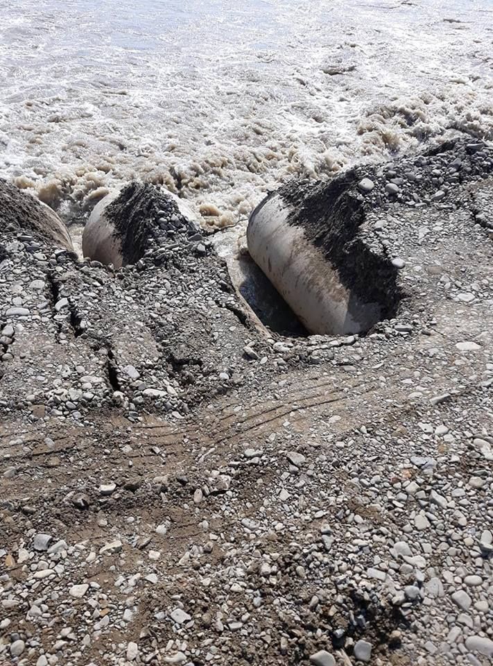 pod Milișăuți surpat