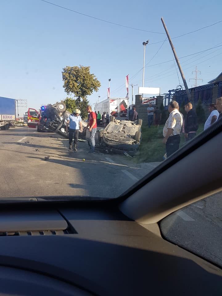 accident ieșire spre Salcea