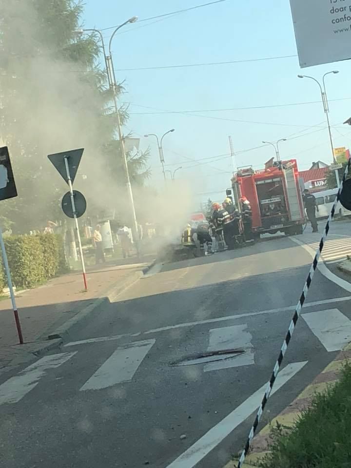 incendiu Rădăuți autoturism