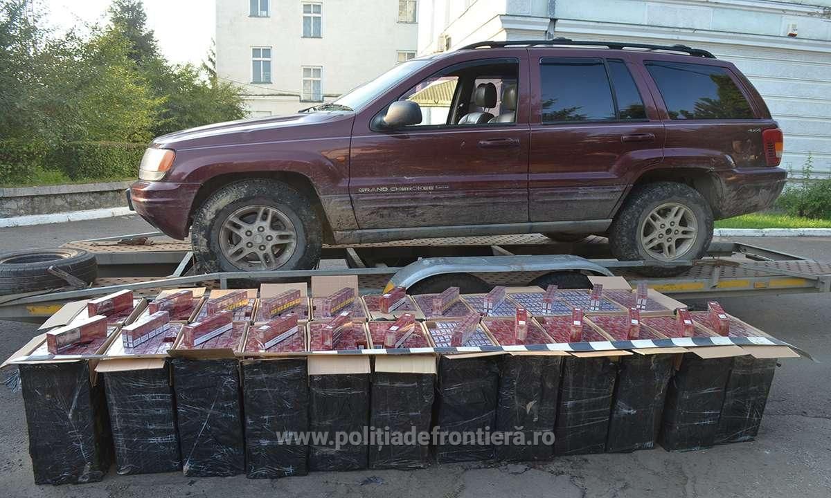 autoturism țigări contrabandă