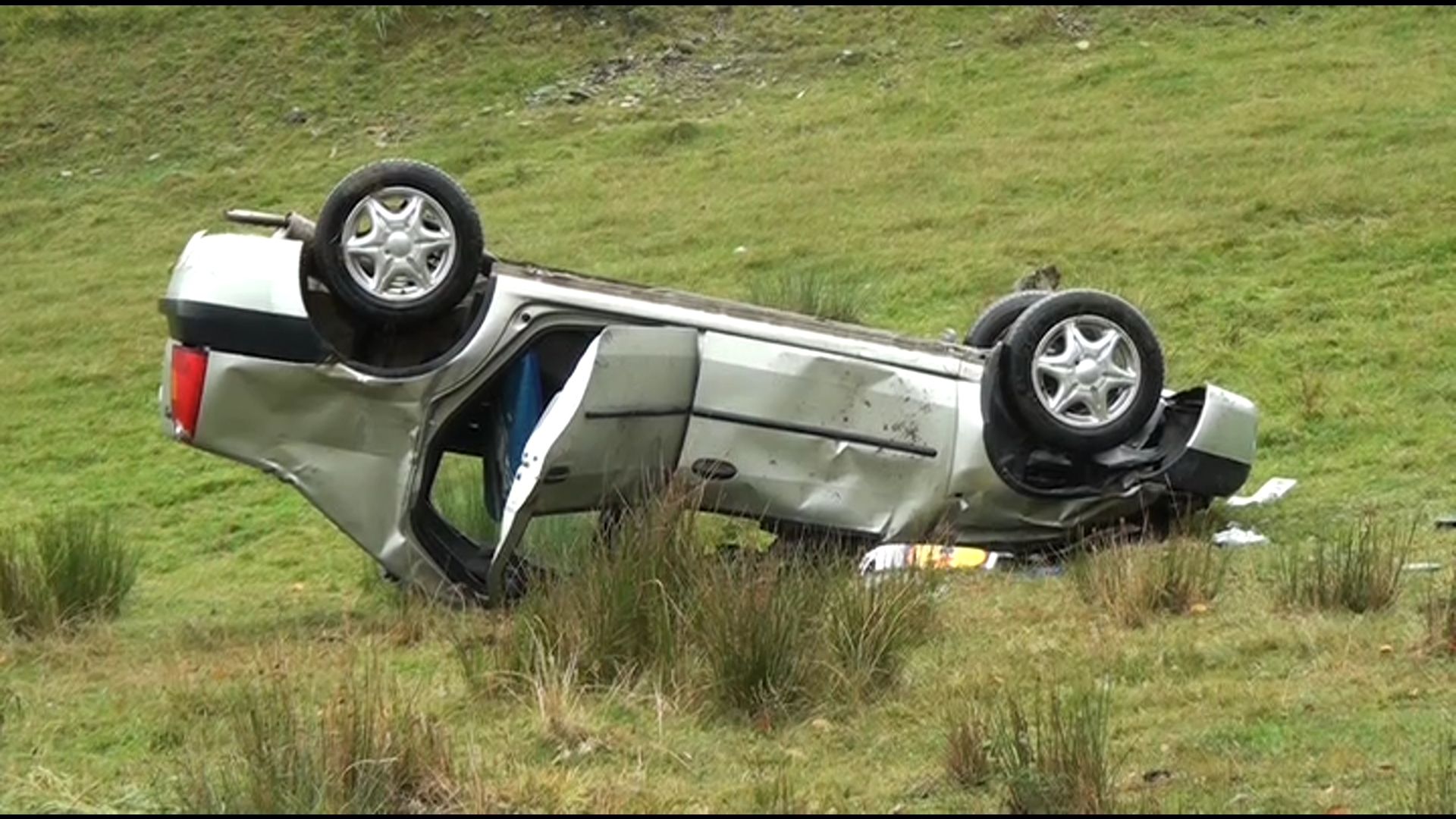 autoturism răsturnat Ilișesti