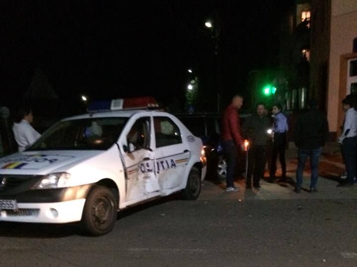 accident mașină poliție Suceava