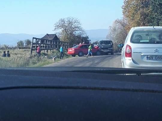 accident Volovăț viteză