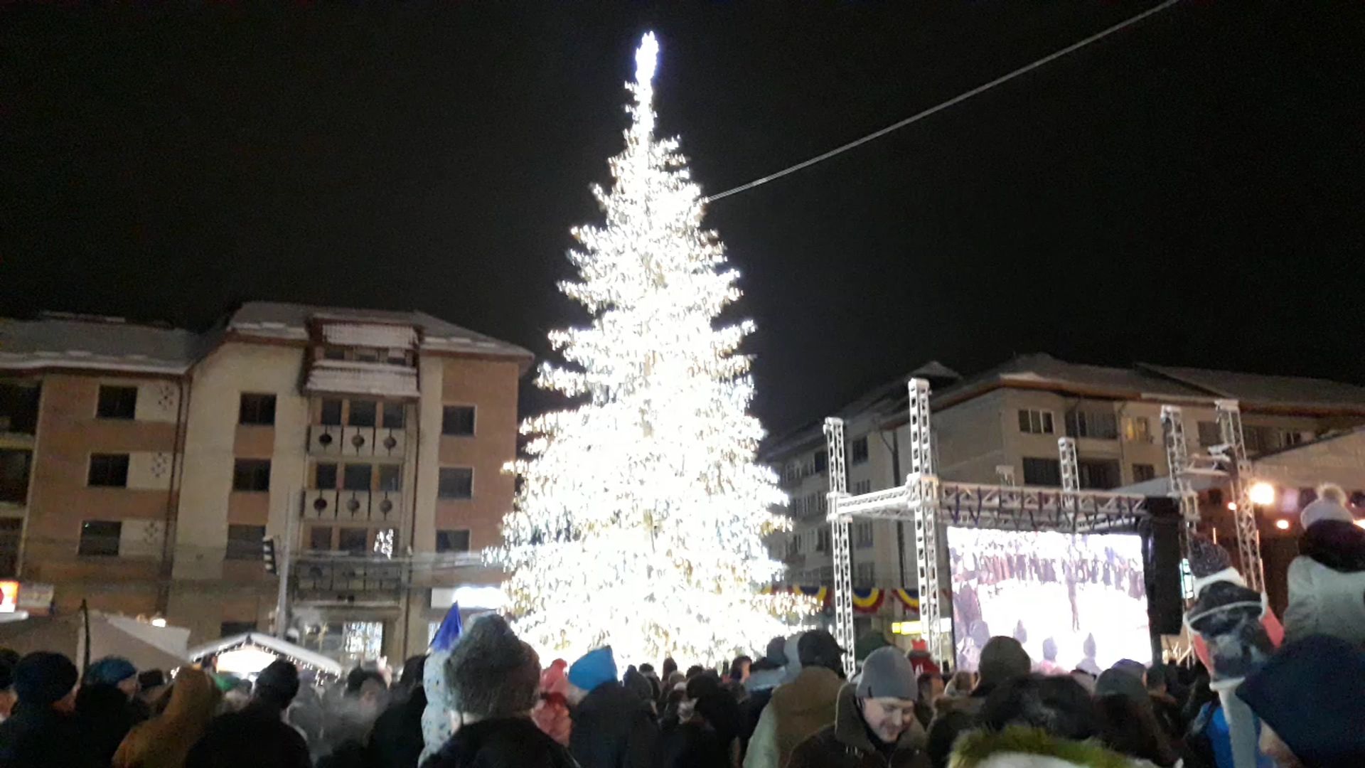 lumini brad Crăciun