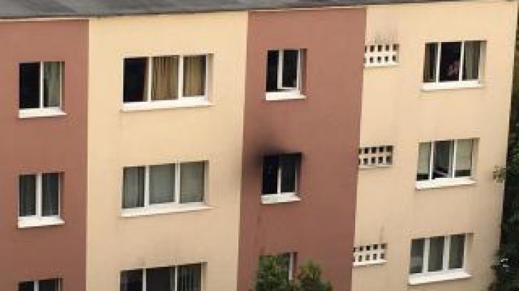 incendiu apartament