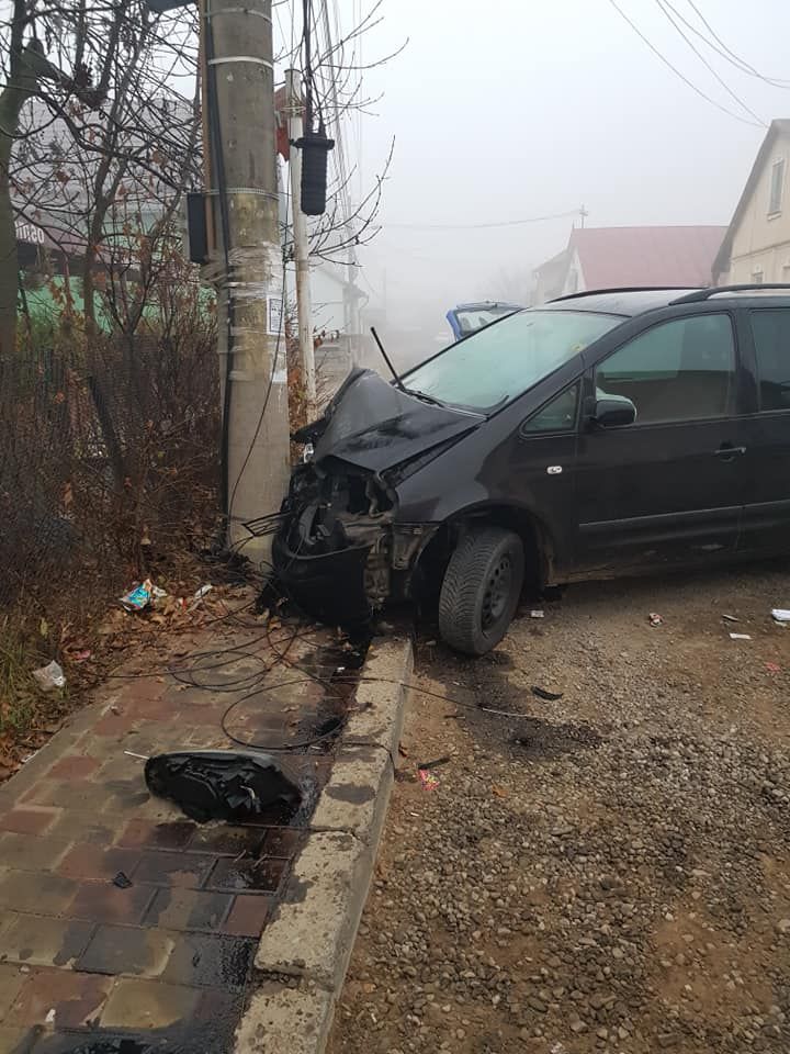 masina în stâlp Rădăuți