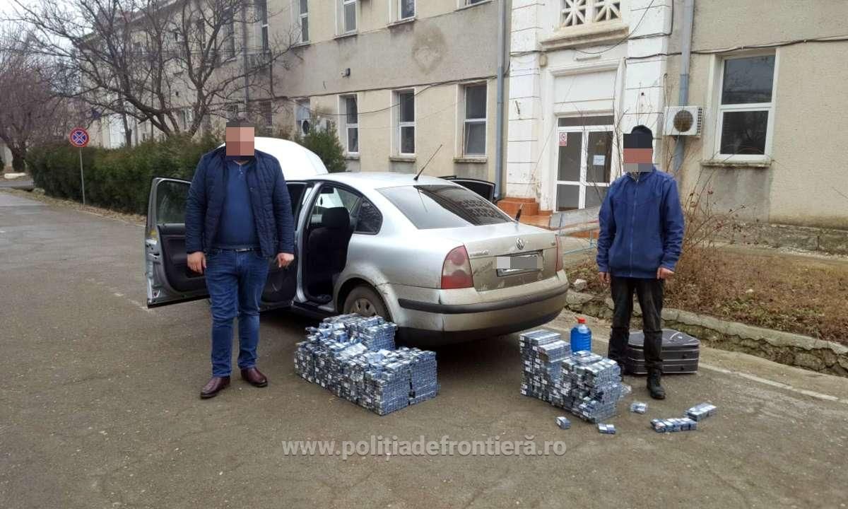 suceveni prinși cu țigări de contrabandă la Constanța
