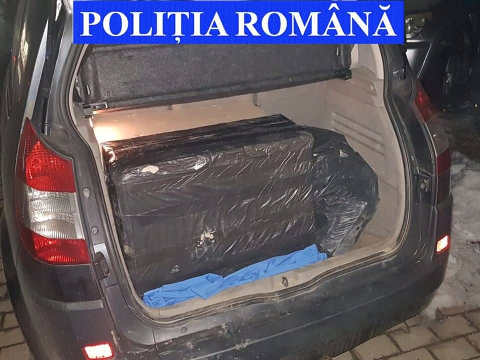 țigări contrabandă autoturism