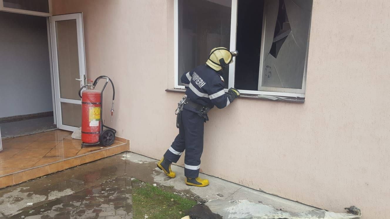 incendiu Centrul de Recuperare Neuropsihiatrică Todirești