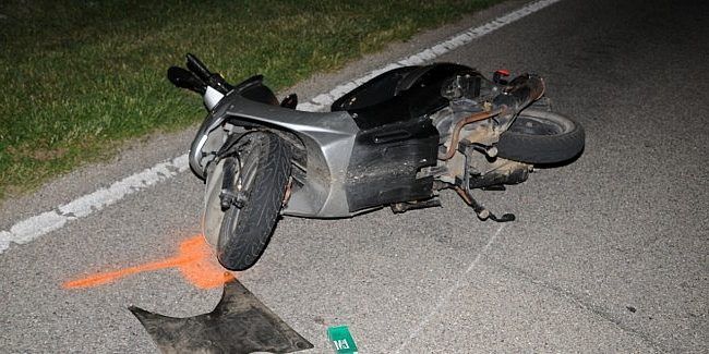 accident moped