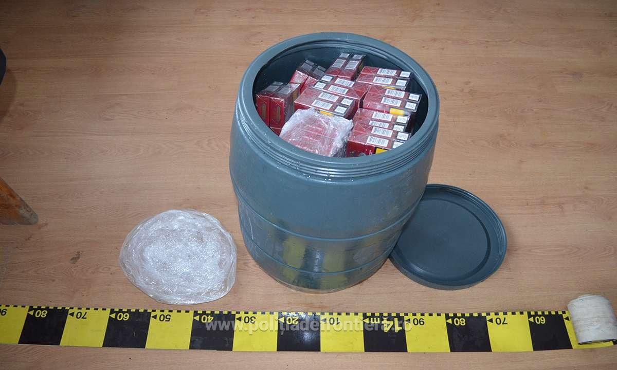 țigări contrabandă butoi