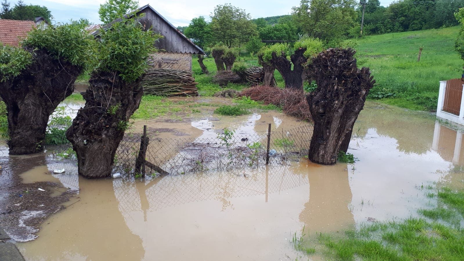 curți inundate Siret