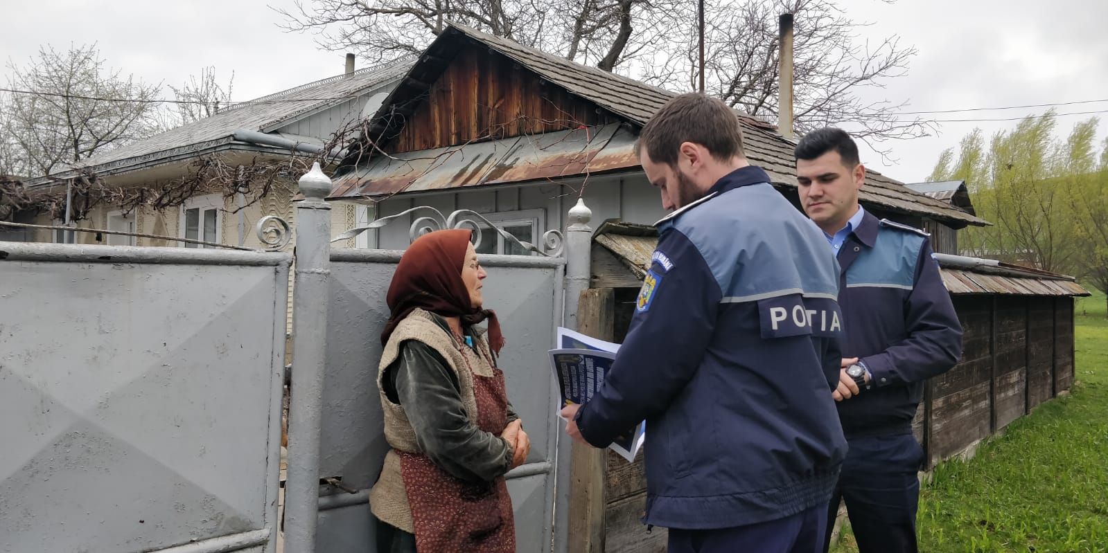 acțiune polițiști Ipotești