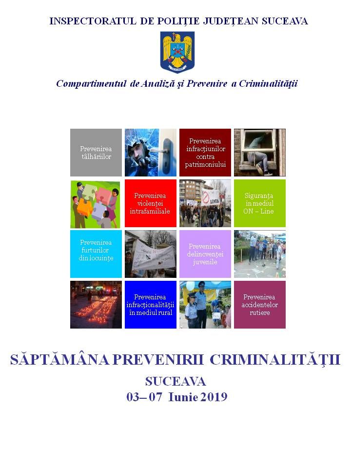 Săptămâna Prevenirii Criminalității