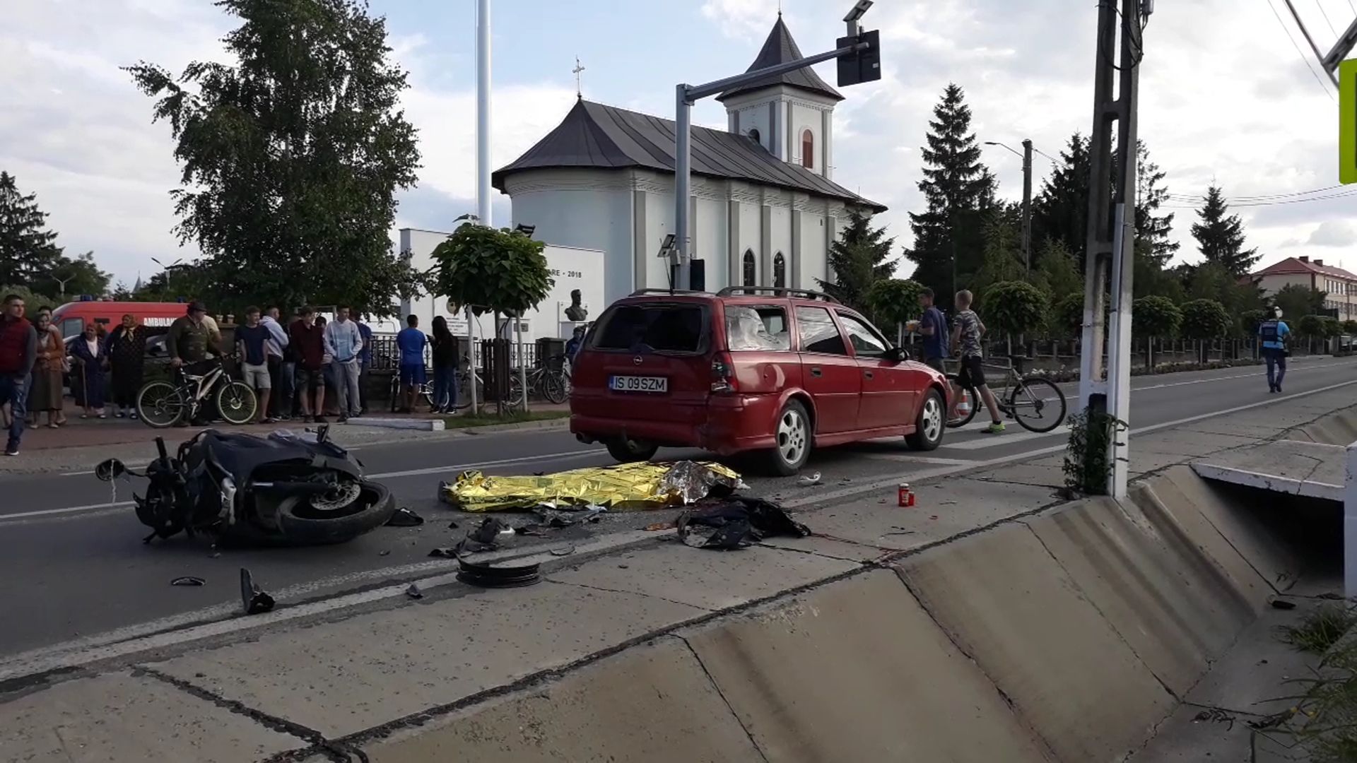 accident mortal Dumbrăveni