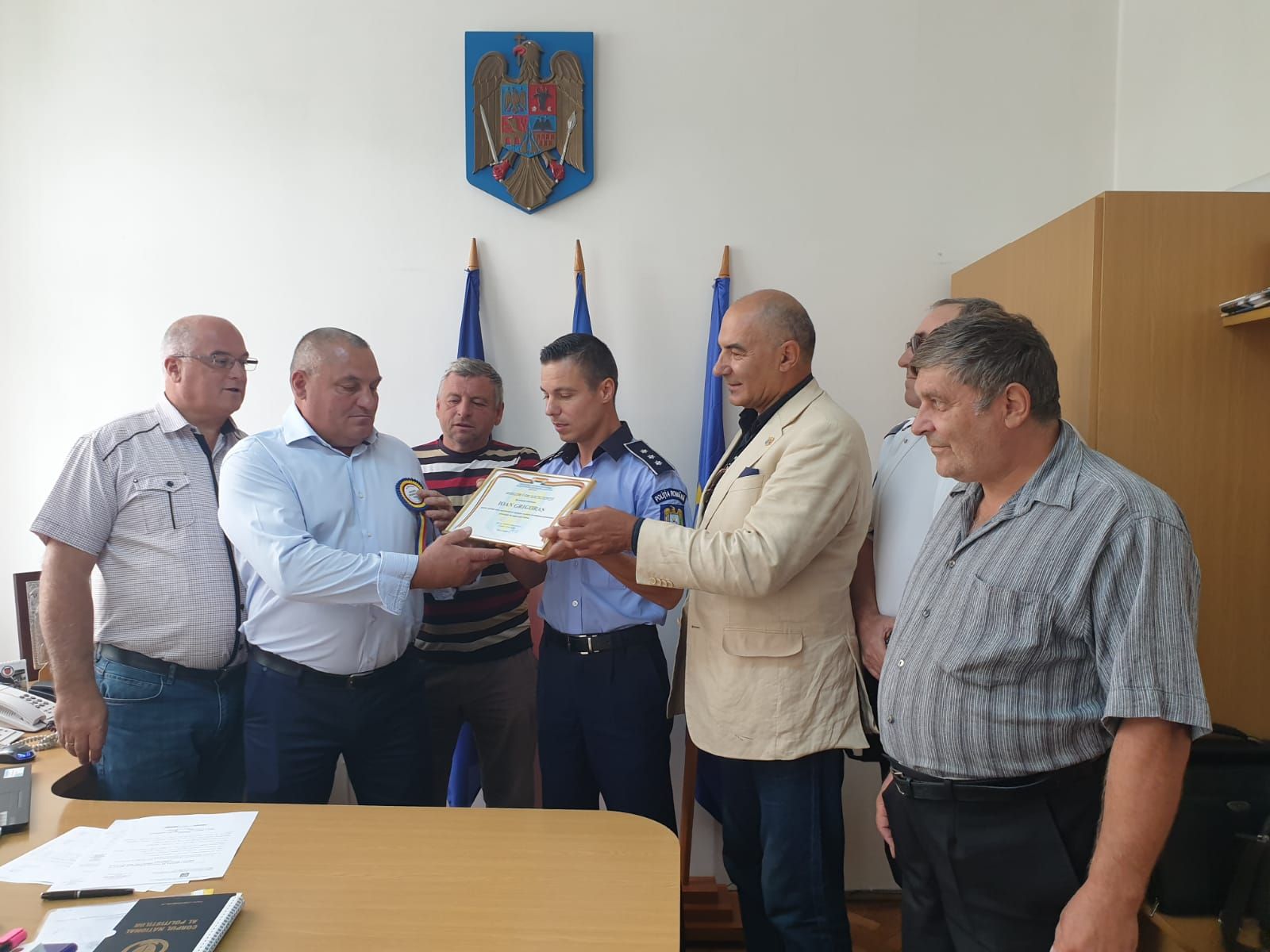 Ioan Grigoraș cetățean de onoare luna iulie 2019