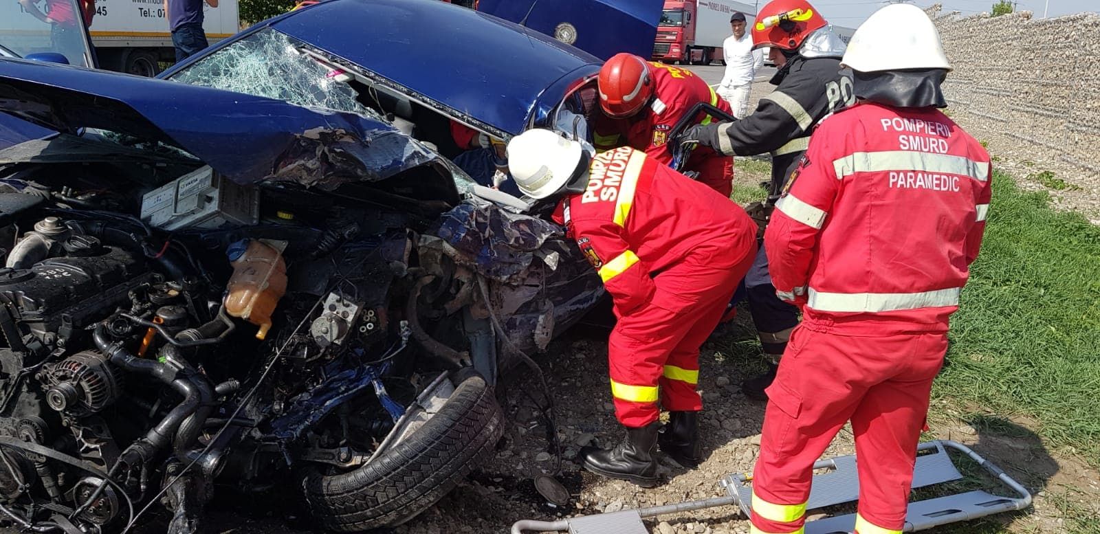 accident la ieșire din Fălticeni