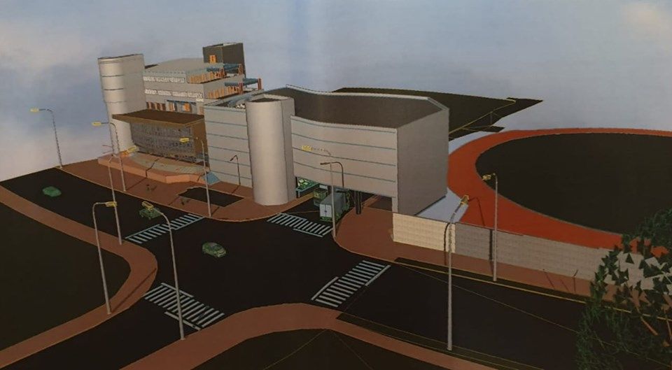 Parcare supraterană lângă Primăria Suceava