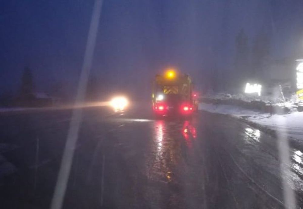 Cum se circulă în zona de munte a județului Suceava FOTO