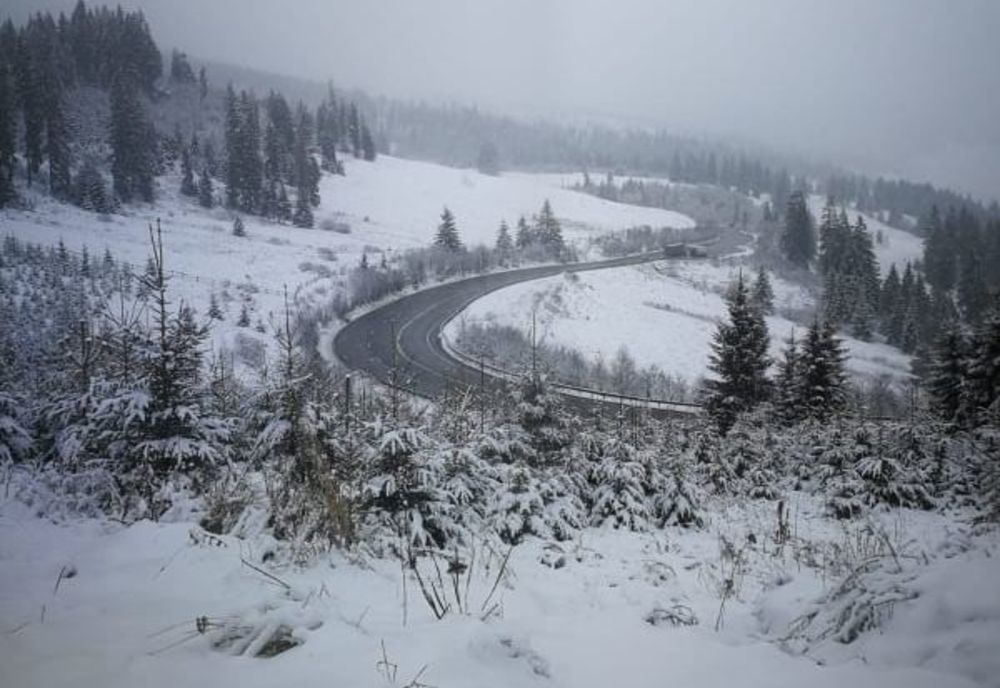 Cod portocaliu de vânt și viscol pentru zona de munte a județului Suceava