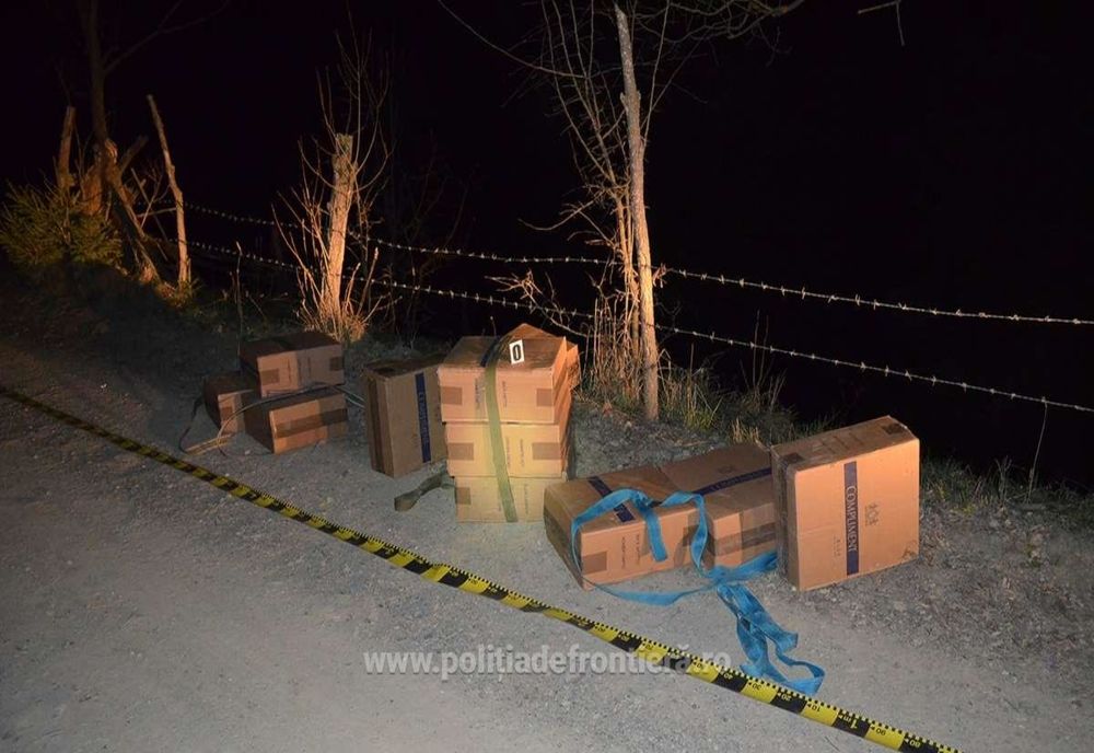 Nouă focuri de armă pentru prinderea unor contrabandiști de țigări VIDEO